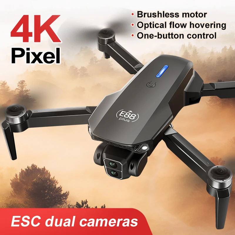 New E88 Plus Quadcopter Drone: - Drone Lidar incelemesi ve fiyatı