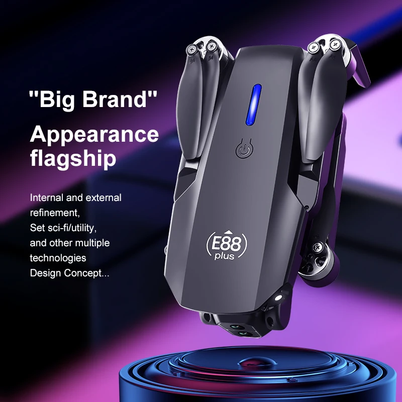 New E88 Plus Quadcopter Drone: - Drone Lidar incelemesi ve fiyatı