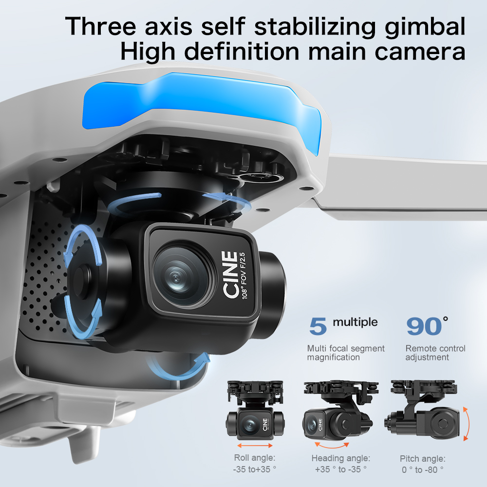 S-X1 MAX GPS Drone with 3-Axis - Drone Photogrammetry incelemesi ve fiyatı