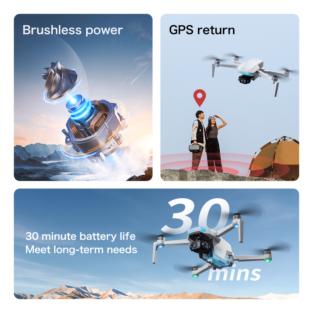 S-X1 MAX GPS Drone with 3-Axis - Drone Photogrammetry incelemesi ve fiyatı