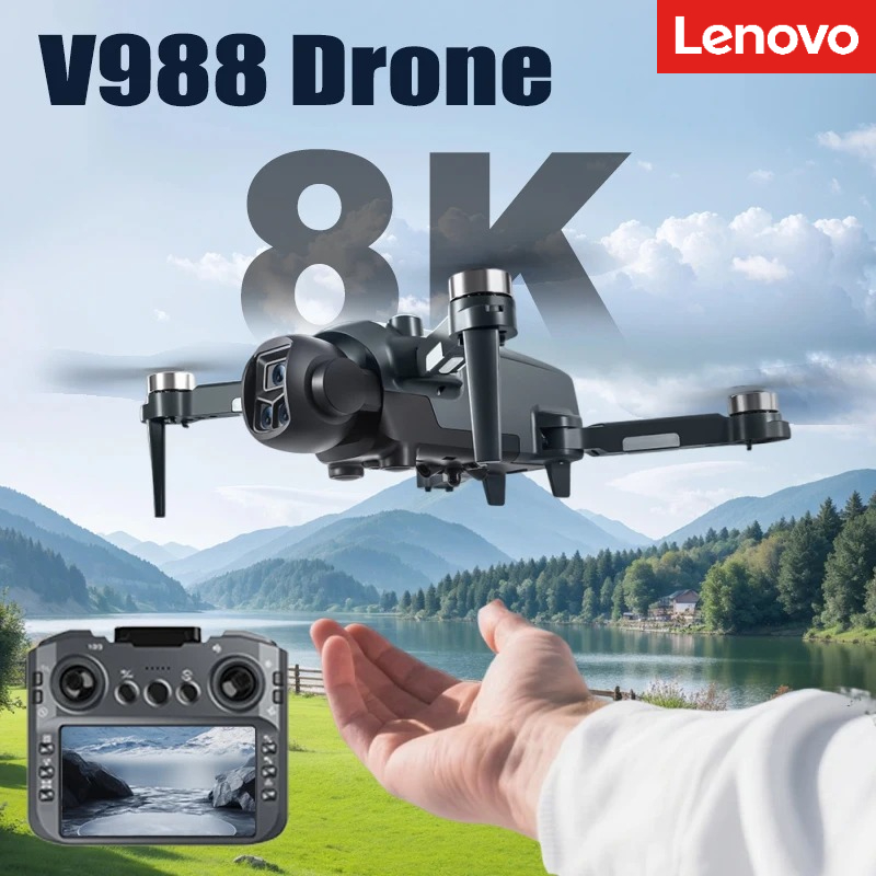 Lenovo V988 Drone 8K HD Dual C - Drone Thermal Imaging incelemesi ve fiyatı