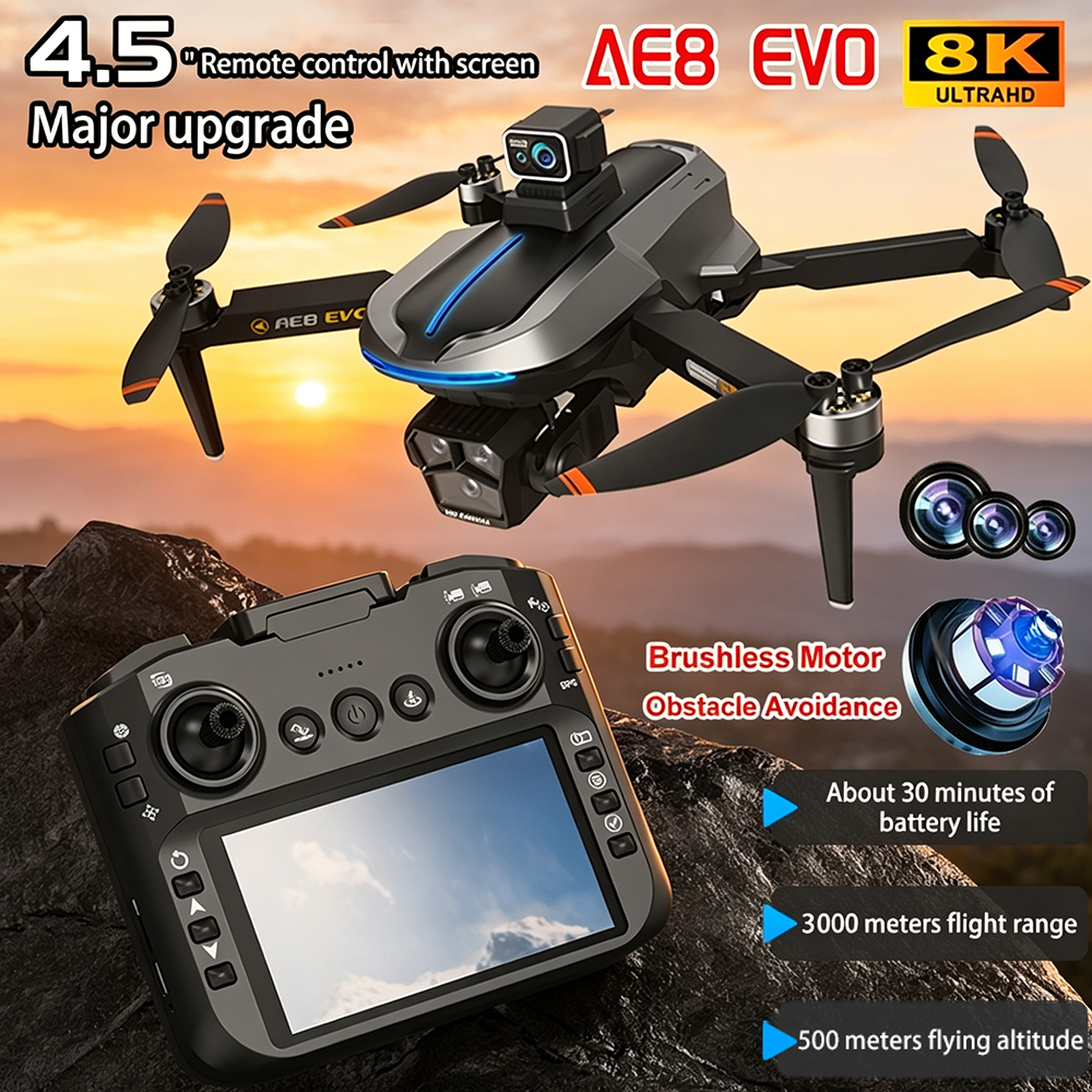 AE8 EVO Drone 4K Professional  - Drone Surveying incelemesi ve fiyatı