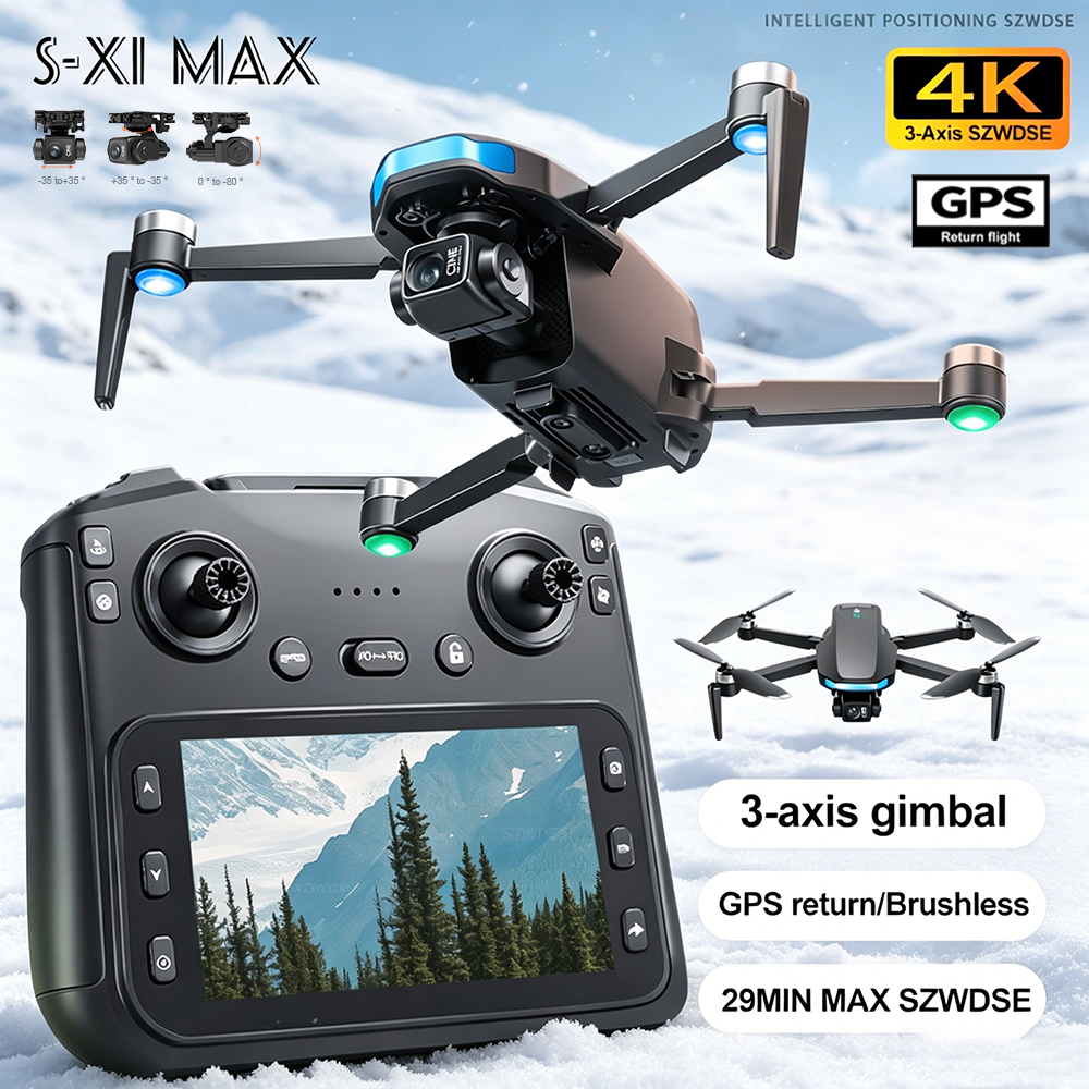 New S-X1 MAX Drone GPS 8K Prof - Drone Surveying incelemesi ve fiyatı